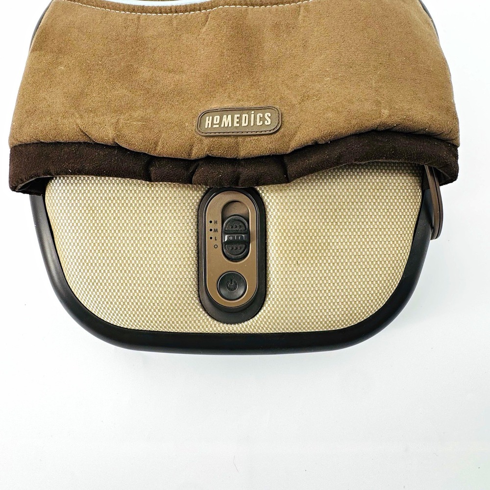 HoMedics Shiatsu Heated Foot Massager FMTS-1 Corded Electric Brown/Beige